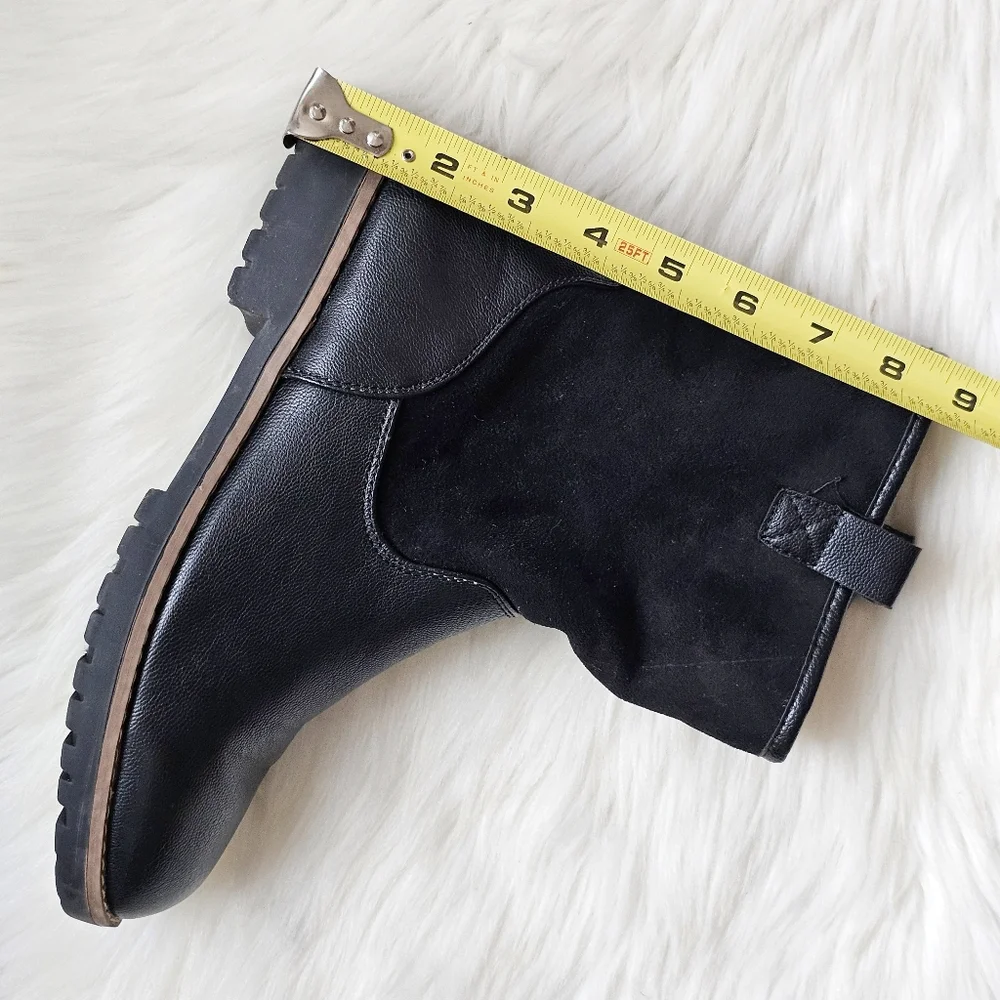 Nautica Bosun 3 Women's Mid-Shaft Black Comfy Chic Boots Size 9